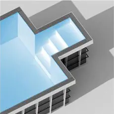 fyrkantiga yttersteg