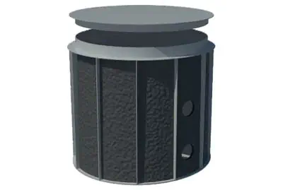 Pomieszczenie techniczne - walec