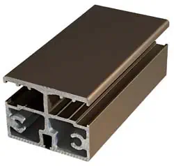 Anodiserad champagnealuminium