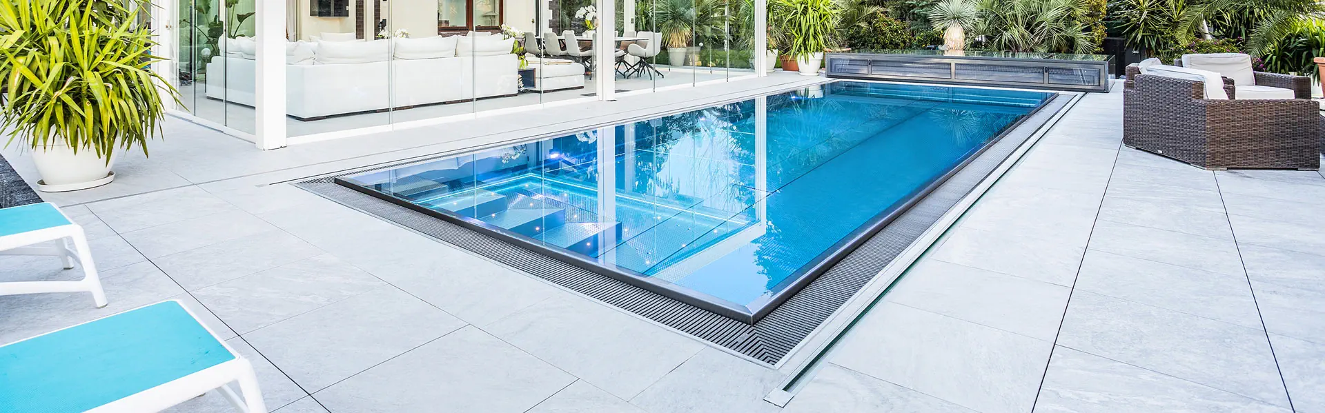 DIAMANT INOXline pool med overflow