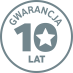 10 lat gwarancji
