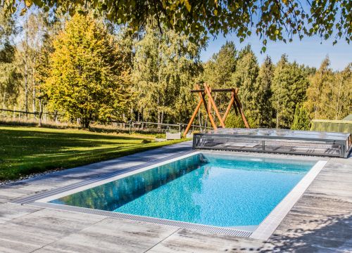 Krönlister för pooler med overflow