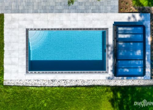 Plastic pools realisation