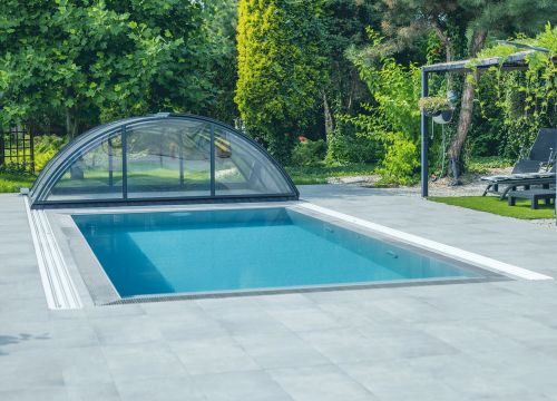 Plastic pools realisation