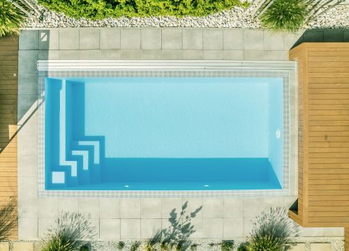 Plastic pools realisation