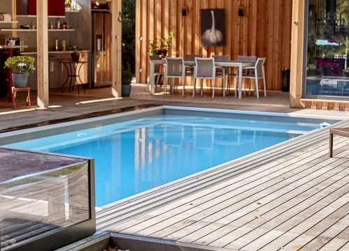 Plastic pools realisation