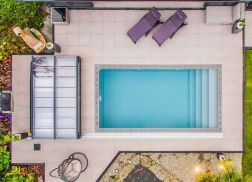 Plastic pools realisation