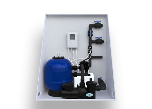 Kam umístit bazénovou technologii: šachta, technický box nebo technologická stěna?