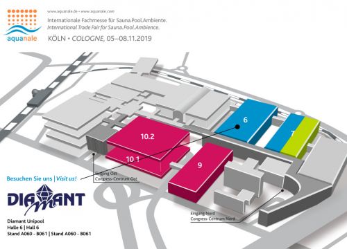 Diamant Unipool at Aquanale 2019