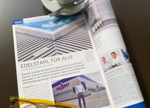 New article about the brand new Diamant INOXline stainless steel