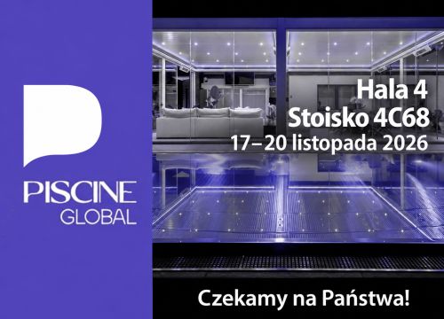 DIAMANT zaprezentuje się na targach Piscine Global 2026 w Lyonie!