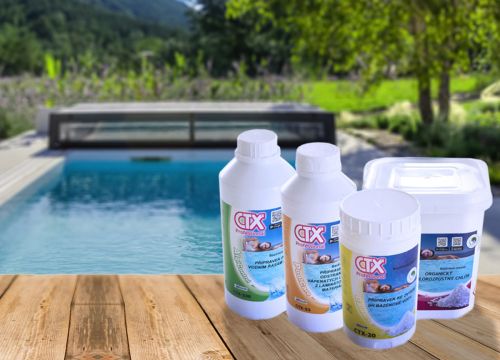 Bazénová chemie a příslušenství dostupné online